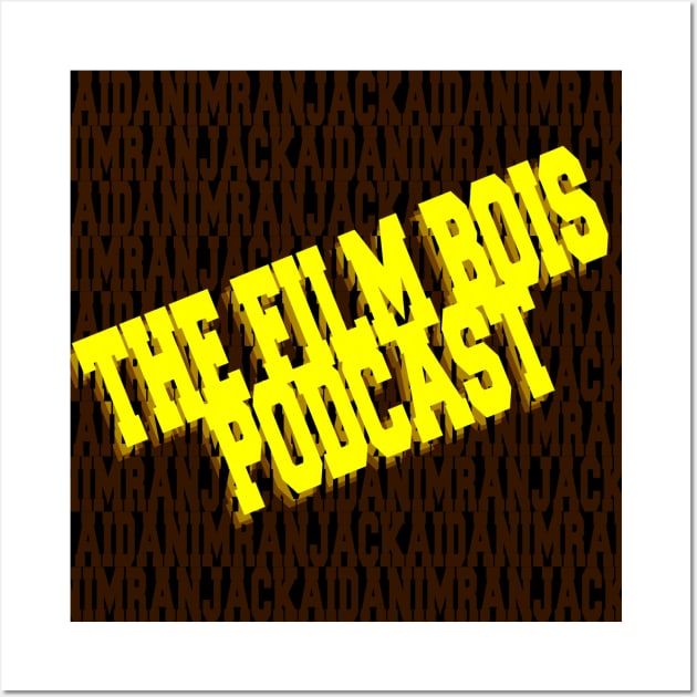 The Film Bois Logo Pocket tee Wall Art by TheFilmBoisPodcast